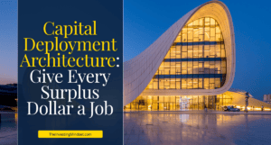 Read more about the article Capital Deployment Architecture: Give Every Surplus Dollar a Job